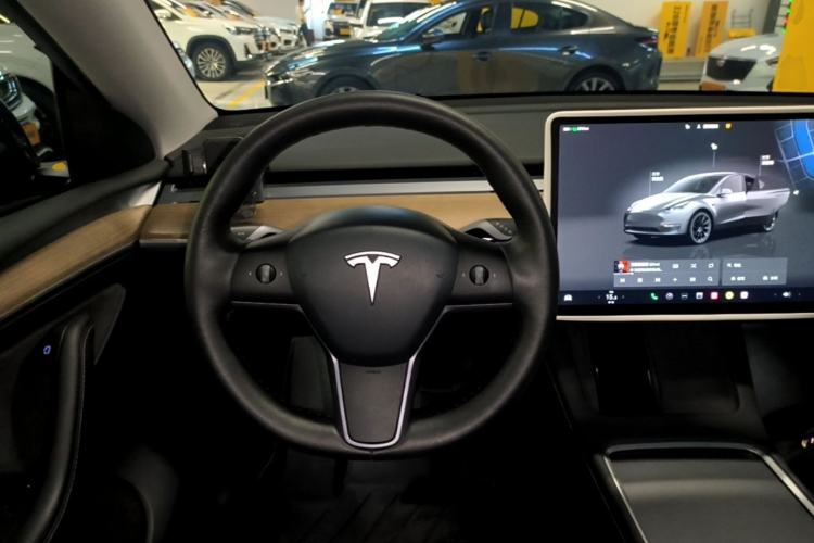Used Tesla Model Y 2022 Rear-Wheel-Drive Version Steering Wheel