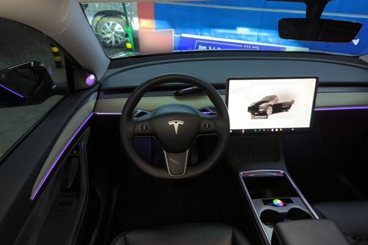 Used Tesla Model Y 2022 Revised Version Rear-Wheel Drive Steering Wheel