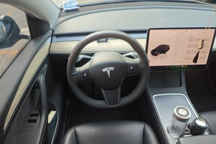 Used Tesla Model Y 2022 Revised Version Rear-Wheel Drive Steering Wheel