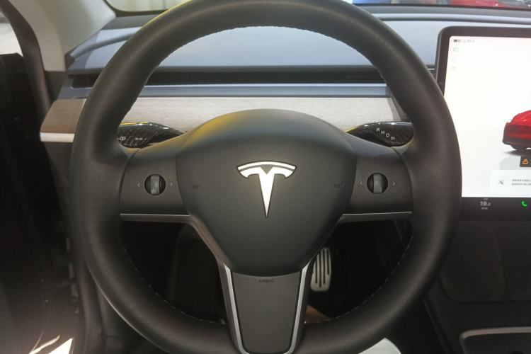 Used Tesla Model Y 2022 Rear-Wheel-Drive Version Steering Wheel