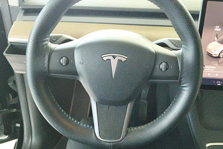Used Tesla Model Y 2022 Revised Version Rear-Wheel Drive Steering Wheel