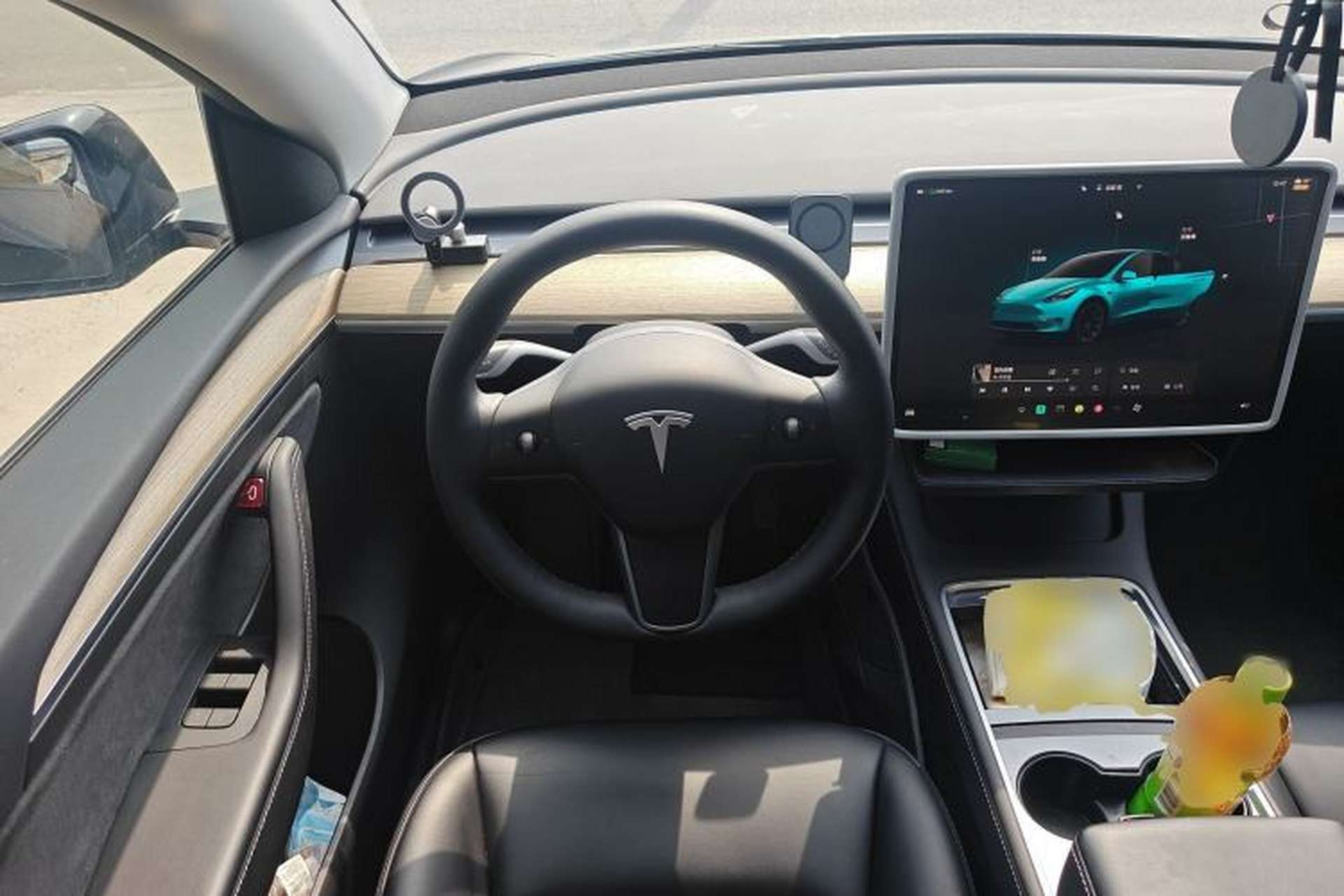 Used Tesla Model Y 2022 Revised Version Rear-Wheel Drive Steering Wheel