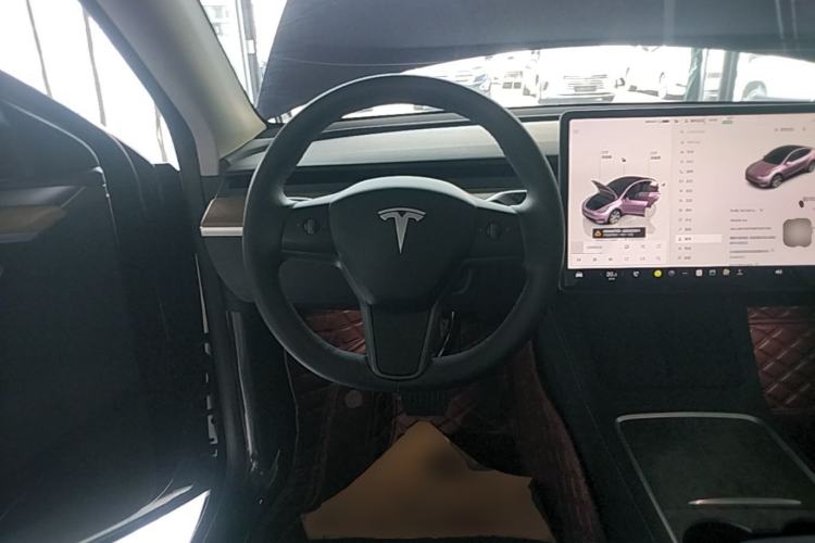Used Tesla Model Y 2022 Revised Version Rear-Wheel Drive Steering Wheel