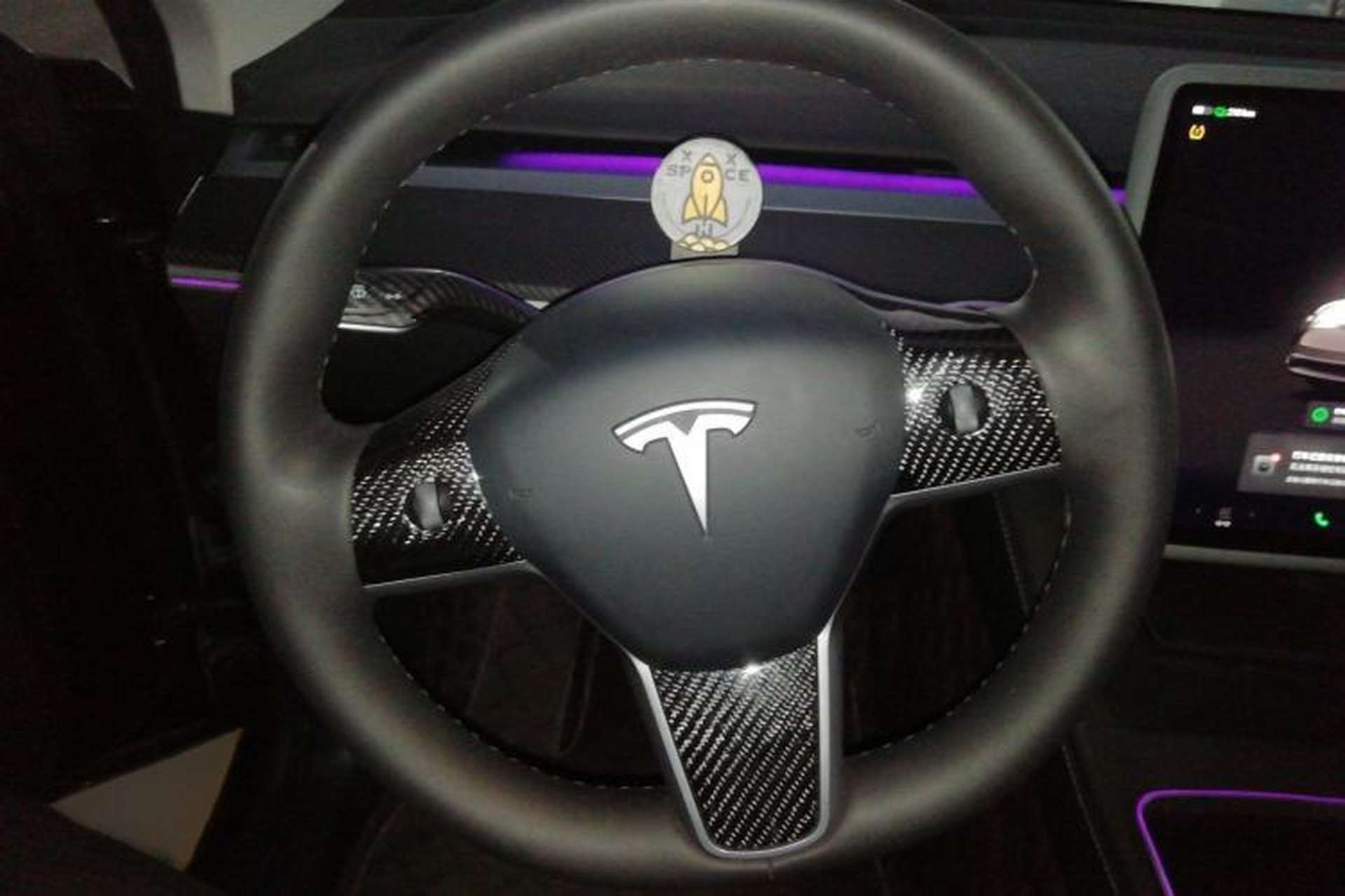 Used Tesla Model Y 2022 Revised Version Rear-Wheel Drive Steering Wheel