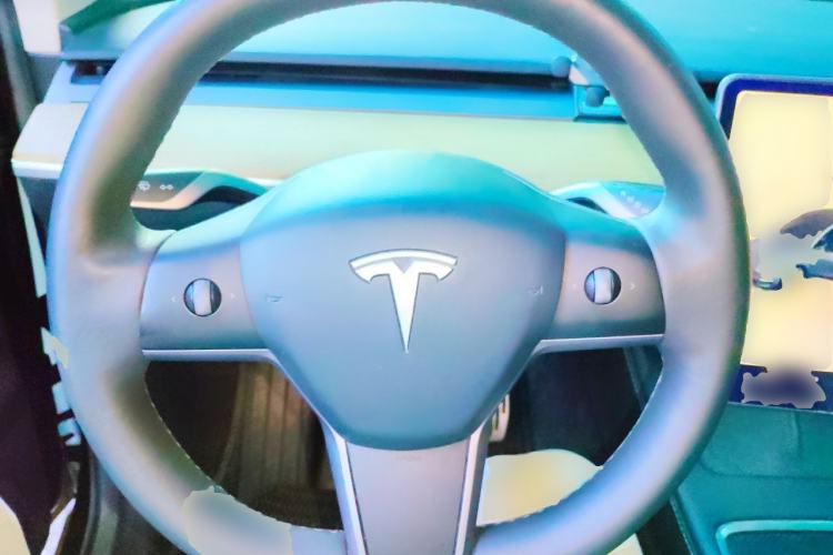Used Tesla Model Y 2022 Rear-Wheel-Drive Version Steering Wheel