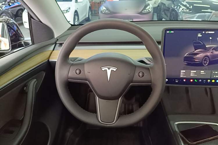 Used Tesla Model Y 2022 Revised Version Rear-Wheel Drive Steering Wheel