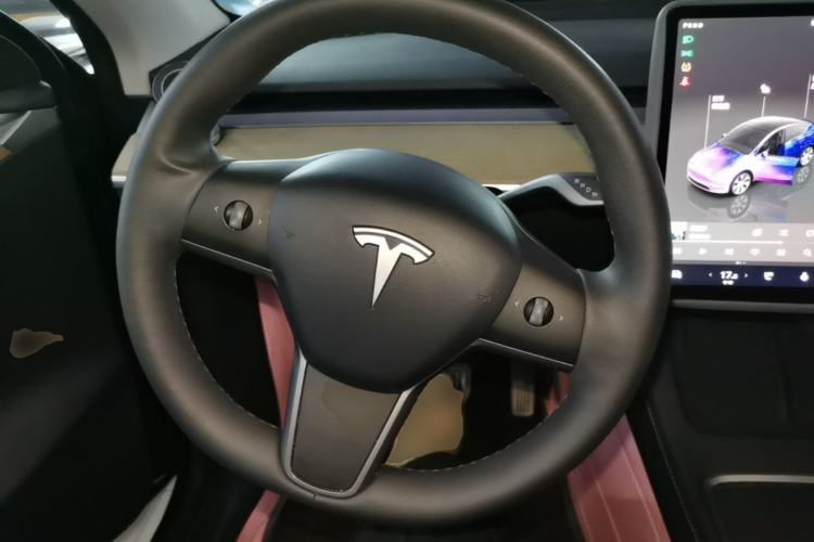 Used Tesla Model Y 2022 Revised Version Rear-Wheel Drive Steering Wheel