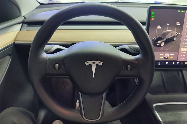 Used Tesla Model Y 2022 Rear-Wheel-Drive Version Steering Wheel