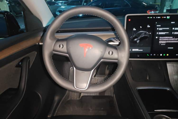 Used Tesla Model Y 2022 Revised Version Rear-Wheel Drive Steering Wheel