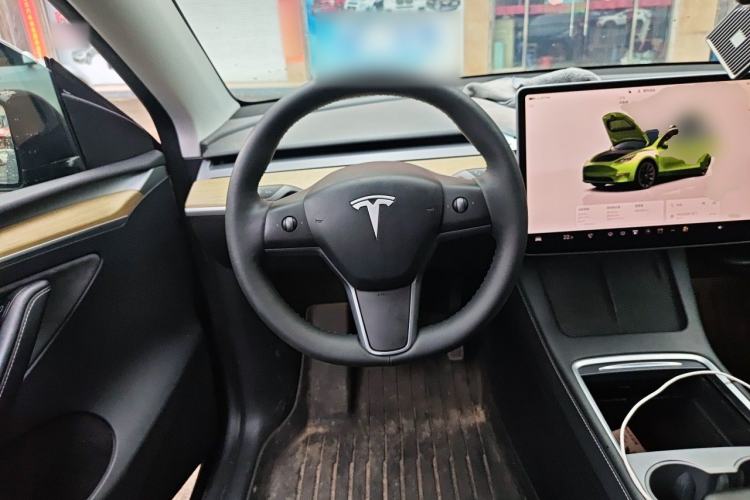 Used Tesla Model Y 2022 Revised Version Rear-Wheel Drive Steering Wheel