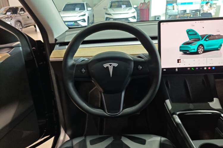 Used Tesla Model Y 2022 Revised Version Rear-Wheel Drive Steering Wheel