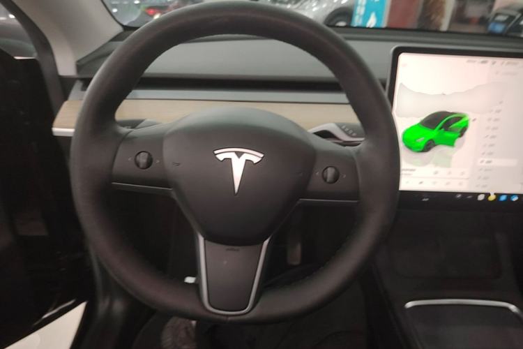 Used Tesla Model Y 2022 Rear-Wheel-Drive Version Steering Wheel