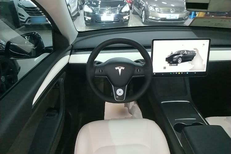 Used Tesla Model Y 2022 Rear-Wheel-Drive Version Steering Wheel
