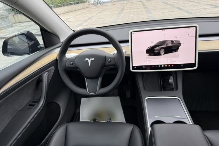 Used Tesla Model Y 2022 Revised Version Rear-Wheel Drive Steering Wheel