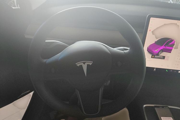 Used Tesla Model Y 2022 Revised Version Rear-Wheel Drive Steering Wheel