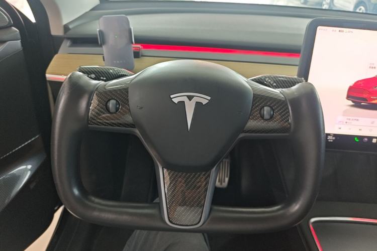 Used Tesla Model Y 2022 Revised Version Rear-Wheel Drive Steering Wheel