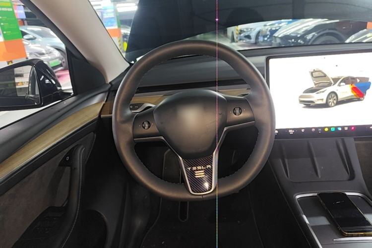 Used Tesla Model Y 2022 Revised Version Rear-Wheel Drive Steering Wheel
