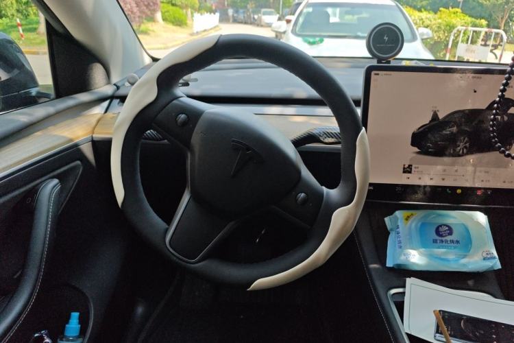 Used Tesla Model Y 2022 Revised Version Rear-Wheel Drive Steering Wheel