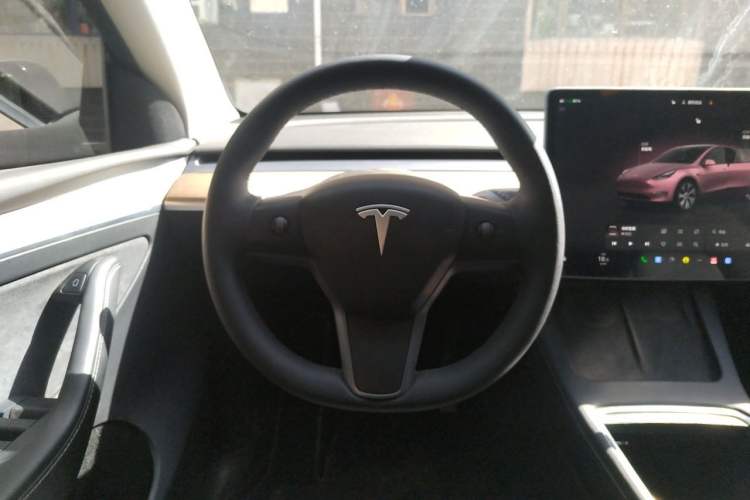 Used Tesla Model Y 2022 Rear-Wheel-Drive Version Steering Wheel