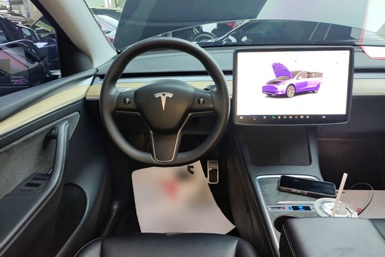 Used Tesla Model Y 2022 Revised Version Rear-Wheel Drive Steering Wheel