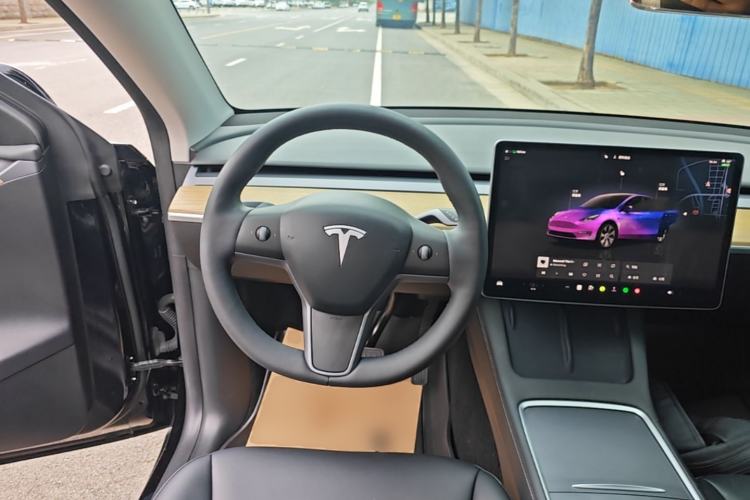 Used Tesla Model Y 2022 Rear-Wheel-Drive Version Steering Wheel