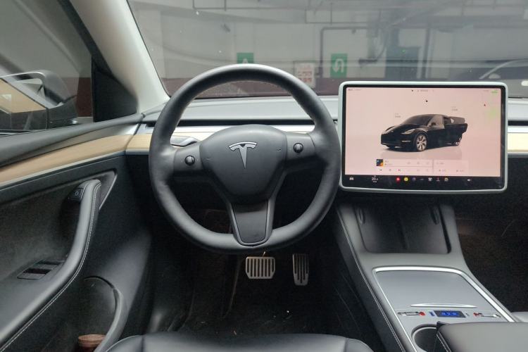 Used Tesla Model Y 2022 Revised Version Rear-Wheel Drive Steering Wheel