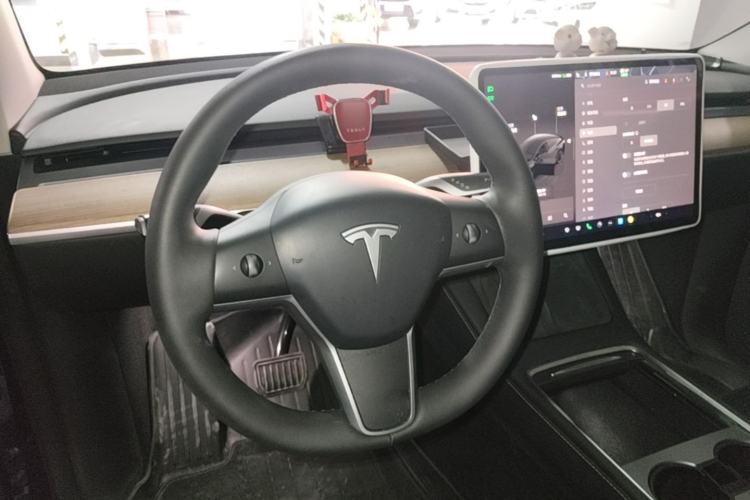 Used Tesla Model Y 2022 Rear-Wheel-Drive Version Steering Wheel