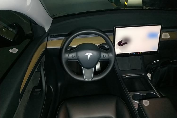 Used Tesla Model Y 2022 Performance High-Performance All-Wheel-Drive Version Steering Wheel