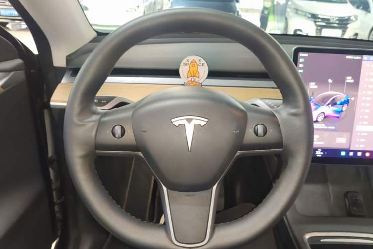Used Tesla Model Y 2022 Rear-Wheel-Drive Version Steering Wheel