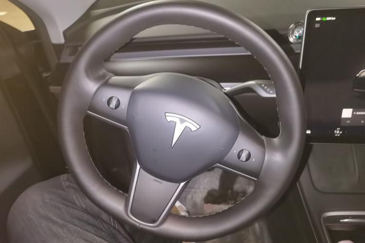 Used Tesla Model Y 2022 Rear-Wheel-Drive Version Steering Wheel