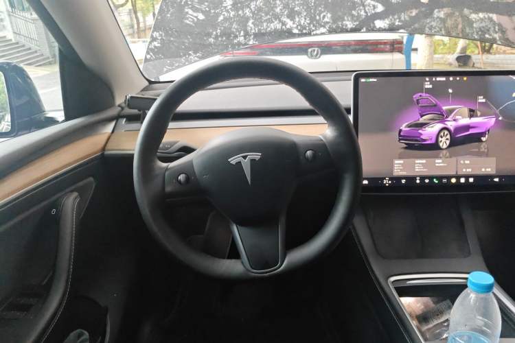 Used Tesla Model Y 2022 Rear-Wheel-Drive Version Steering Wheel