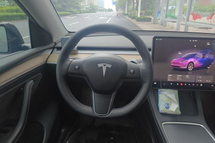 Used Tesla Model Y 2022 Revised Version Rear-Wheel Drive Steering Wheel
