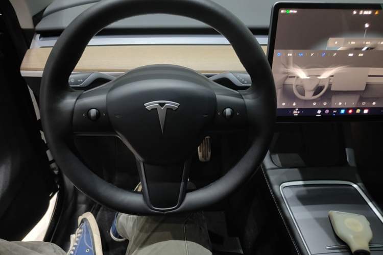 Used Tesla Model Y 2022 Rear-Wheel-Drive Version Steering Wheel