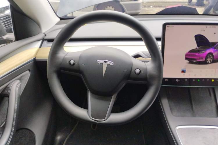 Used Tesla Model Y 2022 Revised Version Rear-Wheel Drive Steering Wheel