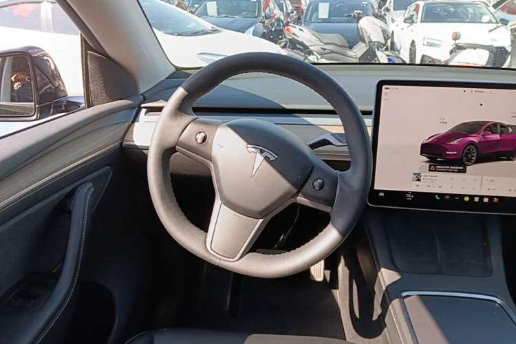 Used Tesla Model Y 2022 Rear-Wheel-Drive Version Steering Wheel