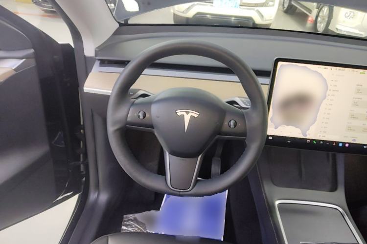 Used Tesla Model Y 2022 Revised Version Long-Range All-Wheel Drive Steering Wheel