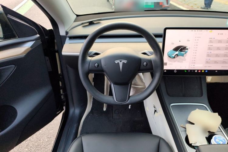 Used Tesla Model Y 2022 Revised Version Rear-Wheel Drive Steering Wheel