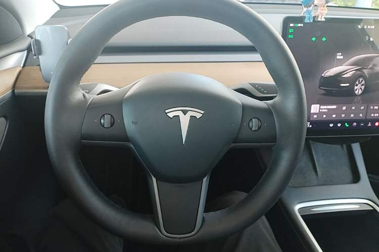 Used Tesla Model Y 2022 Rear-Wheel-Drive Version Steering Wheel