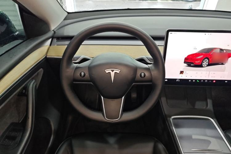 Used Tesla Model Y 2022 Revised Version Rear-Wheel Drive Steering Wheel