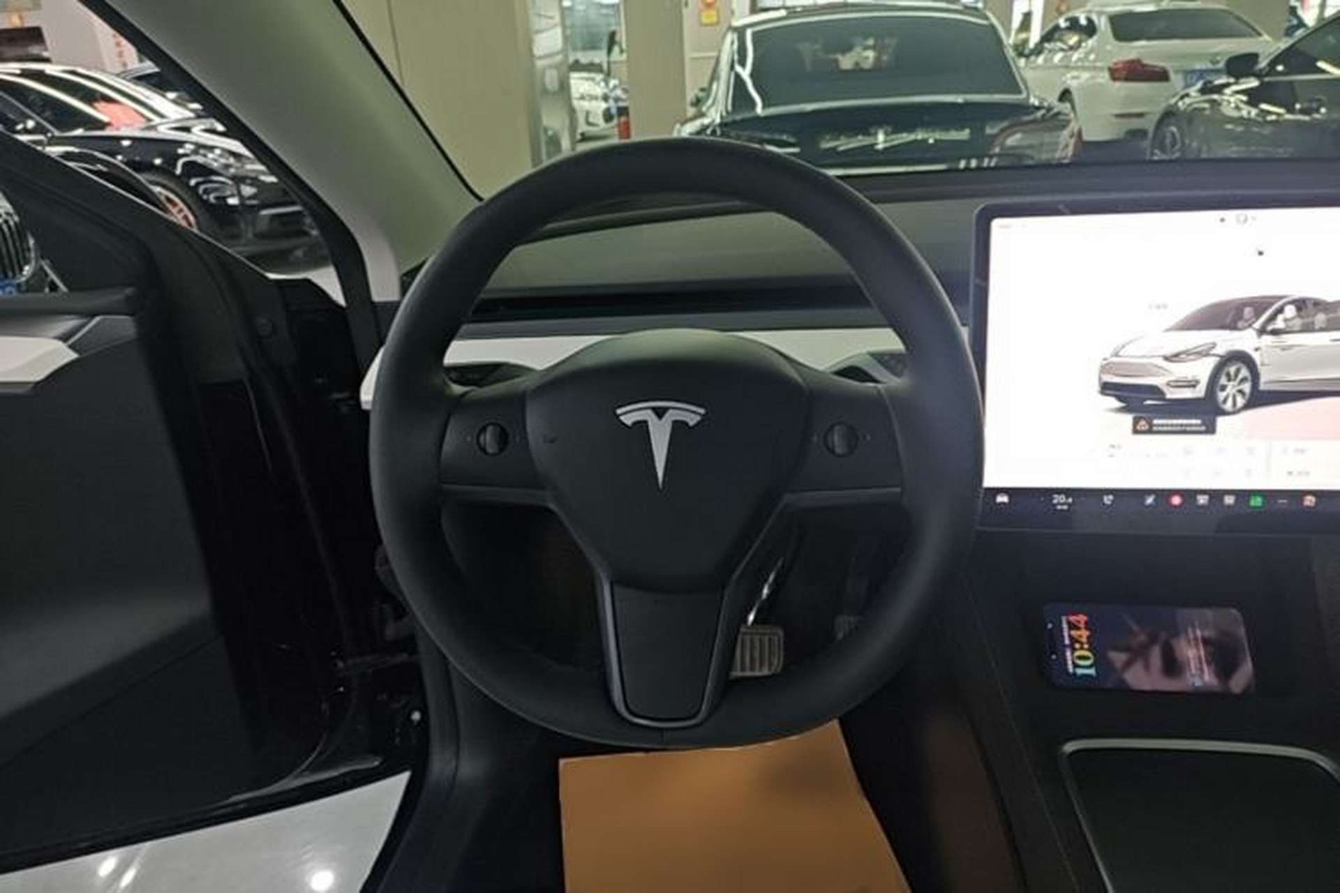 Used Tesla Model Y 2022 Revised Version Rear-Wheel Drive Steering Wheel