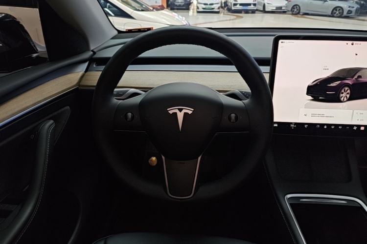 Used Tesla Model Y 2022 Revised Version Rear-Wheel Drive Steering Wheel