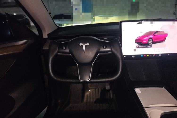Used Tesla Model Y 2022 Revised Version Rear-Wheel Drive Steering Wheel