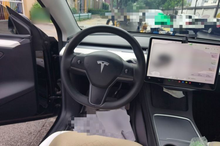 Used Tesla Model Y 2022 Revised Version Rear-Wheel Drive Steering Wheel