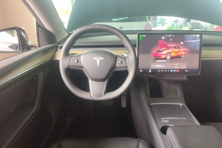 Used Tesla Model Y 2022 Revised Version Rear-Wheel Drive Steering Wheel