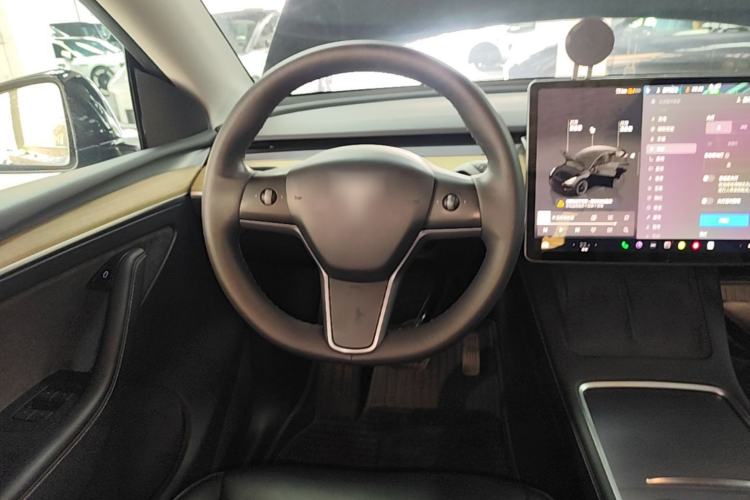 Used Tesla Model Y 2022 Revised Version Long-Range All-Wheel Drive Steering Wheel