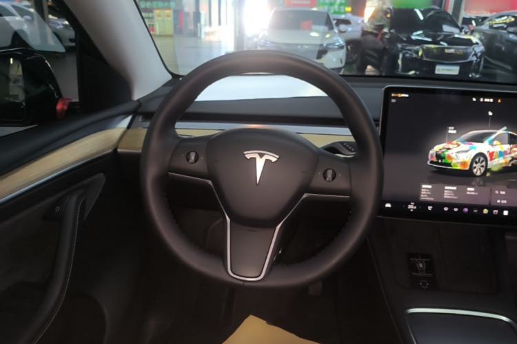 Used Tesla Model Y 2022 Revised Version Rear-Wheel Drive Steering Wheel
