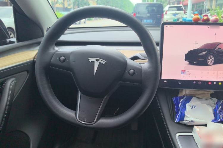 Used Tesla Model Y 2022 Rear-Wheel-Drive Version Steering Wheel