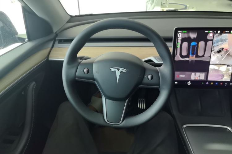 Used Tesla Model Y 2022 Performance High-Performance All-Wheel-Drive Version Steering Wheel