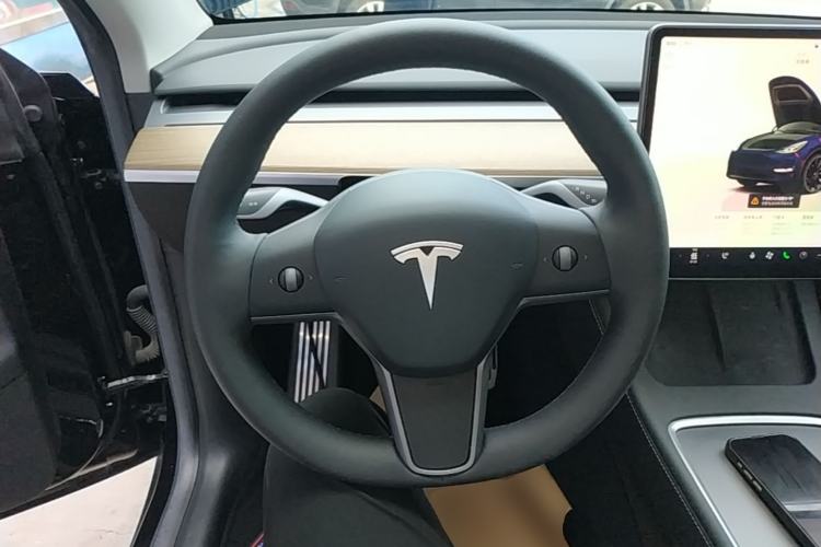 Used Tesla Model Y 2022 Revised Version Long-Range All-Wheel Drive Steering Wheel
