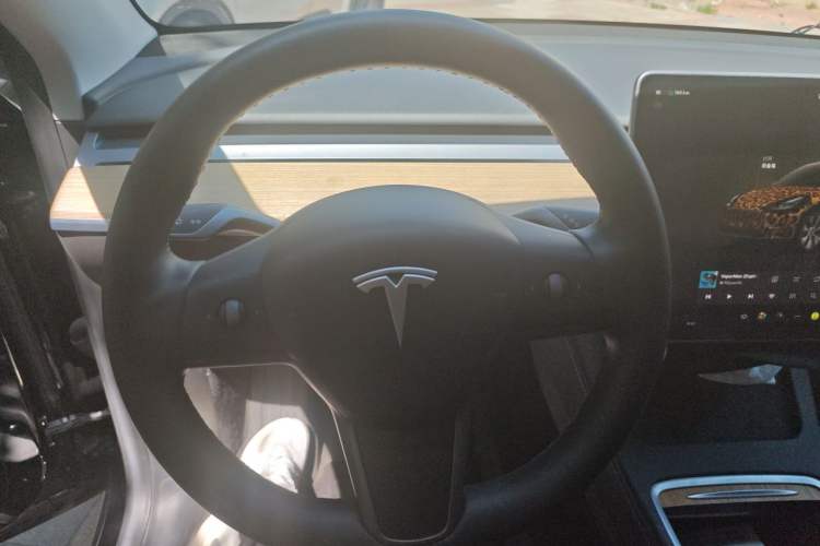 Used Tesla Model Y 2022 Rear-Wheel-Drive Version Steering Wheel